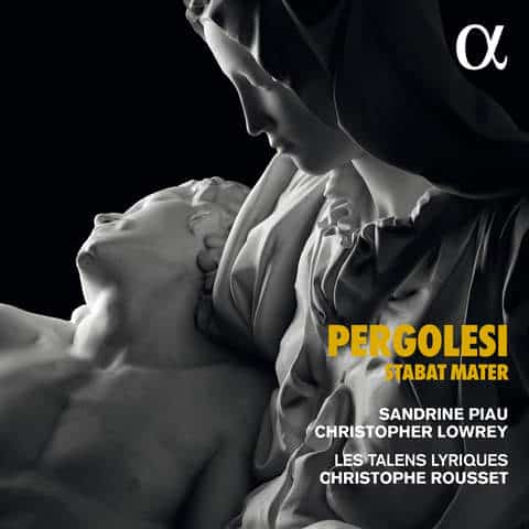 platecover for pergolesi, stabat mater med les talens lyrique, christophe rousset